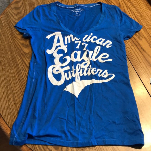 American Eagle blue v-neck - Picture 1 of 1